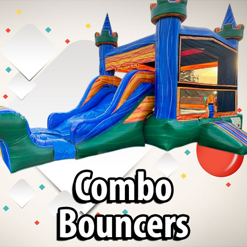 Wet & Dry Combo Bouncer Rentals